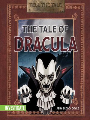 cover image of The Tale of Dracula